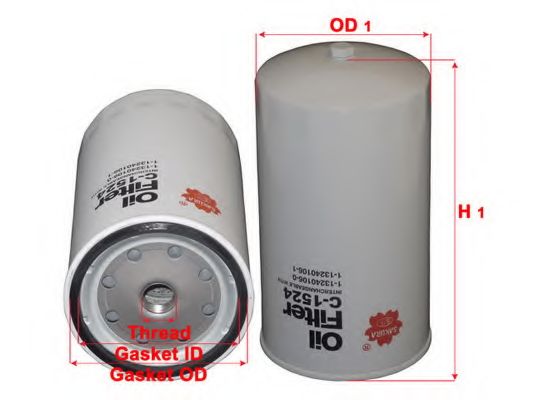 Масляный фильтр VIC C523