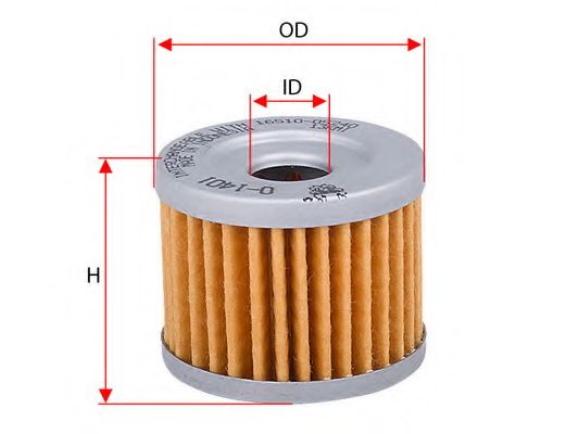 Масляный фильтр SAKURA  Automotive O1401