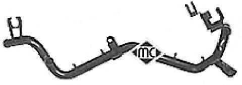 Трубка охлаждающей жидкости Metalcaucho 03094