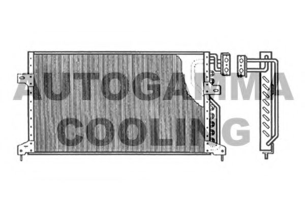 Конденсатор, кондиционер AUTOGAMMA 104978