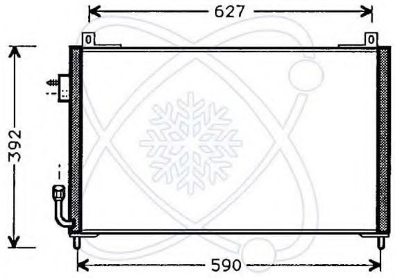 Конденсатор, кондиционер BEHR_ 8FC351306471