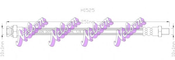 Тормозной шланг Brovex-Nelson H1525