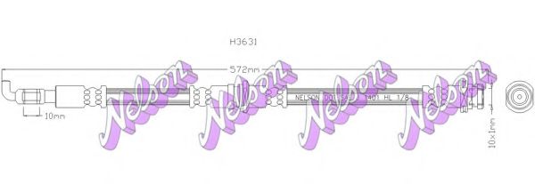 Тормозной шланг Brovex-Nelson H3631