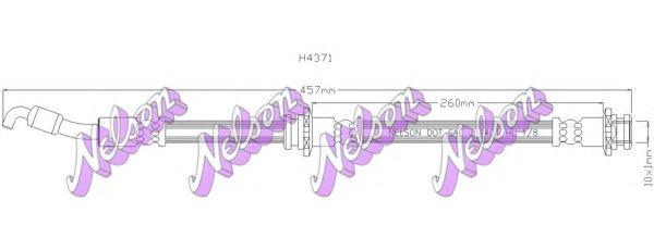 Тормозной шланг Brovex-Nelson H4371