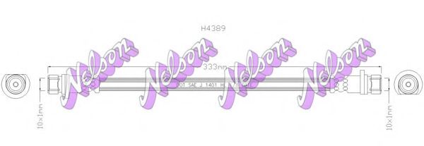 Тормозной шланг Brovex-Nelson H4389