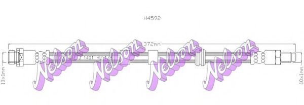 Тормозной шланг Brovex-Nelson H4592