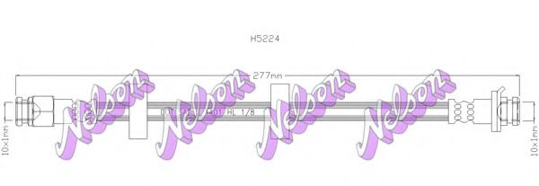 Тормозной шланг Brovex-Nelson H5224