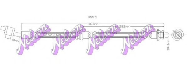 Тормозной шланг Brovex-Nelson H5571