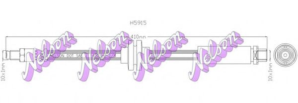 Тормозной шланг Brovex-Nelson H5915