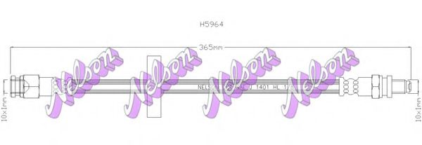 Тормозной шланг Brovex-Nelson H5964