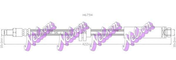 Тормозной шланг Brovex-Nelson H6794