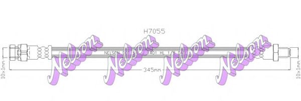 Тормозной шланг Brovex-Nelson H7055