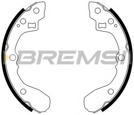 Комплект тормозных колодок RAICAM 2734