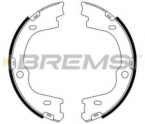 Комплект тормозных колодок BREMSI GF0769