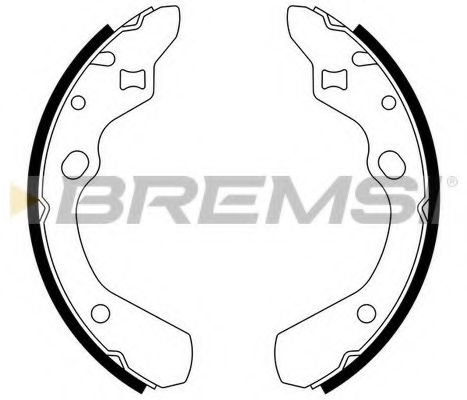 Комплект тормозных колодок BREMSI GF0775