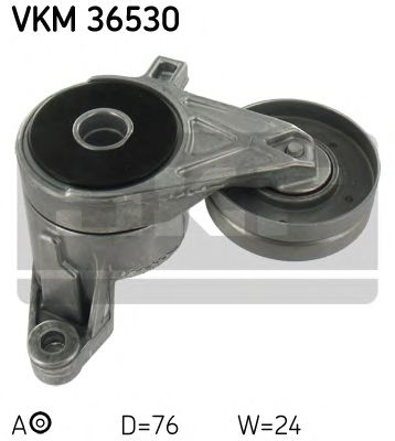 Натяжной ролик, поликлиновой  ремень SKF VKM 36530