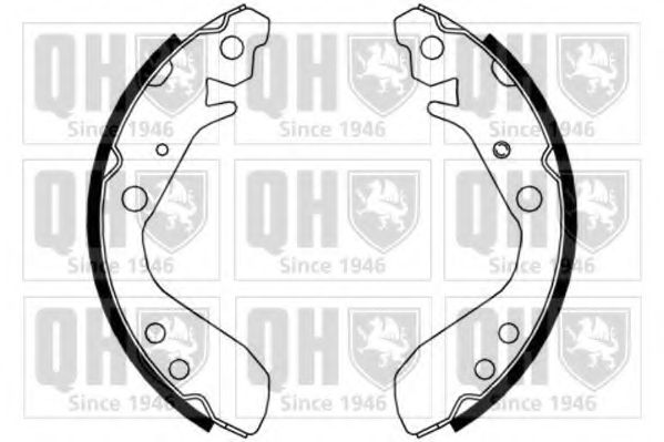 Комплект тормозных колодок QUINTON HAZELL BS1172