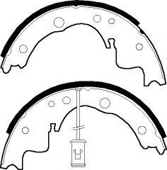 Комплект тормозных колодок FERODO FSB407