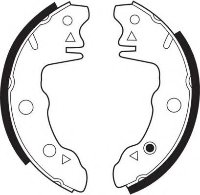 Комплект тормозных колодок FERODO FSB72