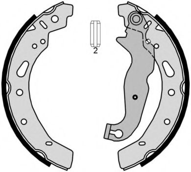 Комплект тормозных колодок BREMBO S 24 540