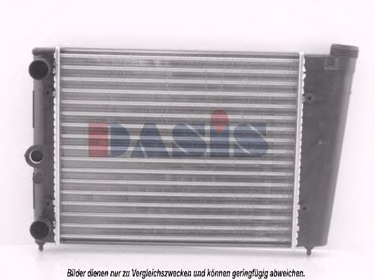 Радиатор, охлаждение двигателя BEHR HELLA SERVICE 2110270