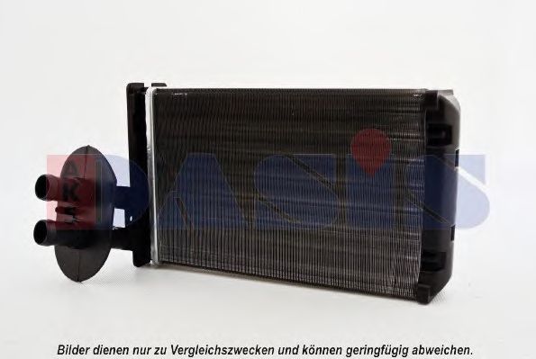 Теплообменник, отопление салона AKS DASIS VW6296