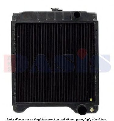 Радиатор, охлаждение двигателя AKS DASIS 104753A2