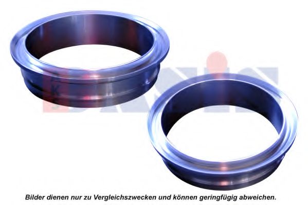 Фланец, труба выхлопного газа AKS DASIS VT605