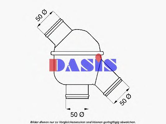 Термостат, охлаждающая жидкость AKS DASIS 750452N