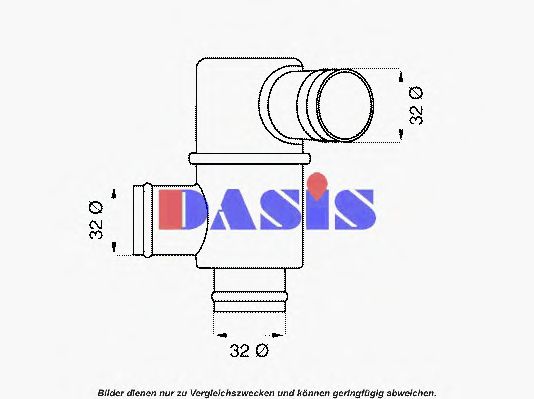 Термостат, охлаждающая жидкость AKS DASIS 750769N