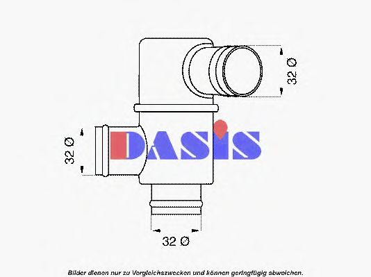 Термостат, охлаждающая жидкость AKS DASIS 333690