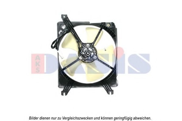 Вентилятор, охлаждение двигателя AKS DASIS 118085N
