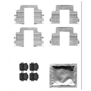 Комплектующие, колодки дискового тормоза DELPHI LX0555