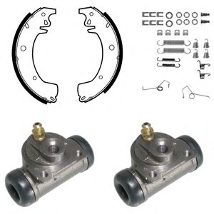 Комплект тормозных колодок DELPHI KP773