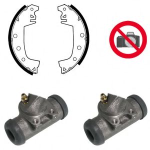 Комплект тормозных колодок DELPHI KP620