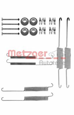 Комплектующие, тормозная колодка METZGER 105-0758