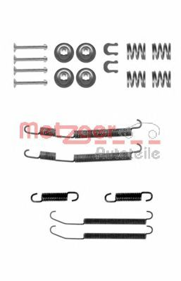 Комплектующие, тормозная колодка METZGER 105-0760