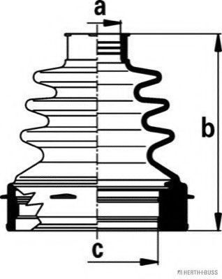 Комплект пылника, приводной вал MAGNETI MARELLI 600000065650