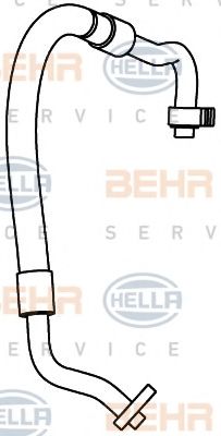 Трубопровод низкого давления, кондиционер BEHR HELLA SERVICE 9GS 351 337-481