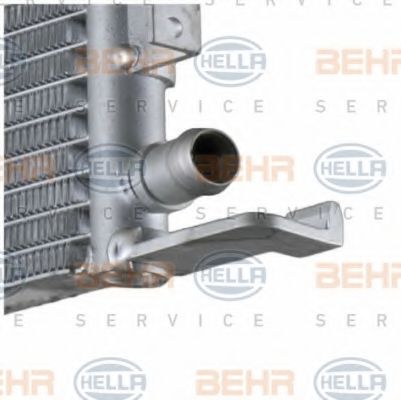 Низкотемпературный охладитель, интеркулер BEHR HELLA SERVICE 96037