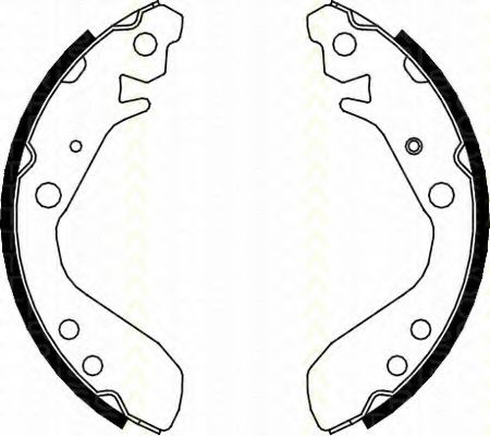 Комплект тормозных колодок TRISCAN 8100 40006