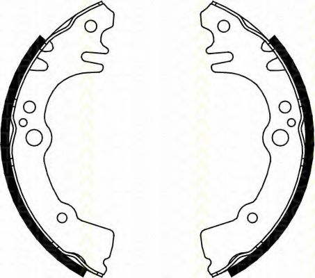 Комплект тормозных колодок TRISCAN 8100 41616