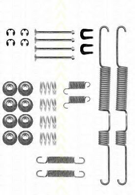 Комплектующие, тормозная колодка TRISCAN 8105 132585