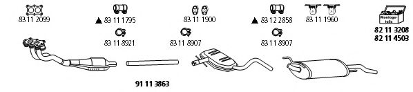 Система выпуска ОГ HJS VW_565