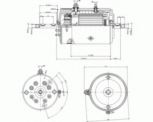 Электродвигатель DELCO REMY 19024681