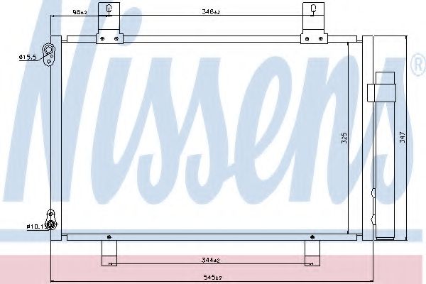 Конденсатор, кондиционер NISSENS 940057