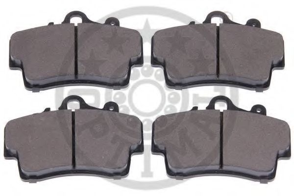 Комплект тормозных колодок, дисковый тормоз OPTIMAL 10212