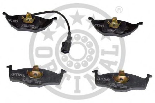 Комплект тормозных колодок, дисковый тормоз OPTIMAL 71811