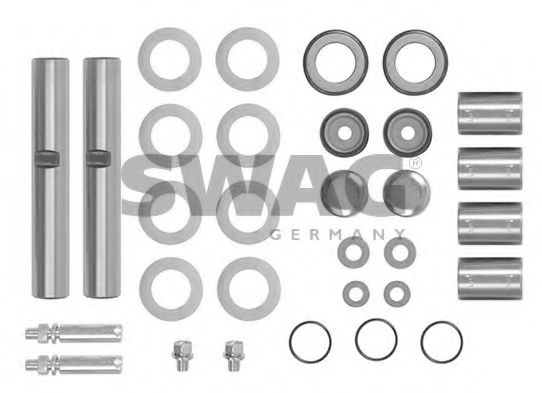 Ремкомплект, шкворень поворотного кулака SWAG 13 94 8247