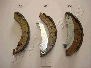Комплект тормозных колодок JAPANPARTS GF-197AF